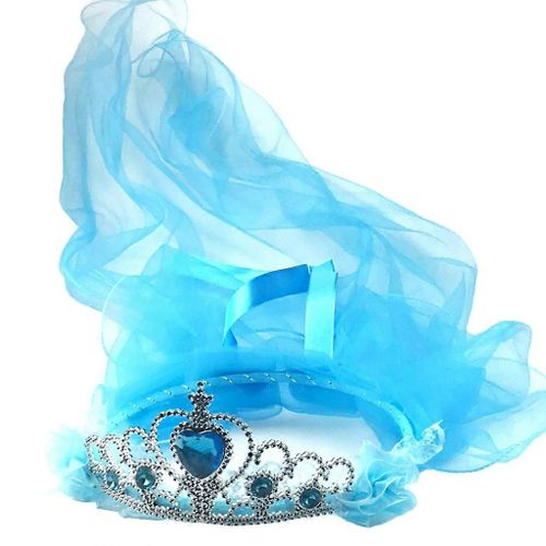 Mariage Fleurs Filles Couronnes Tiara Garland Romantique Tulle Veil Wreath Bandeau