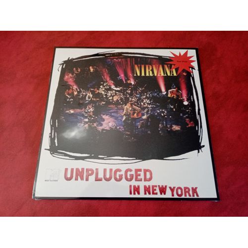 Nirvana (Kurt Cobain, Dave Grohl, Foo Fighters, Hole) - Unplugged In New York (Vinyle Rouge)