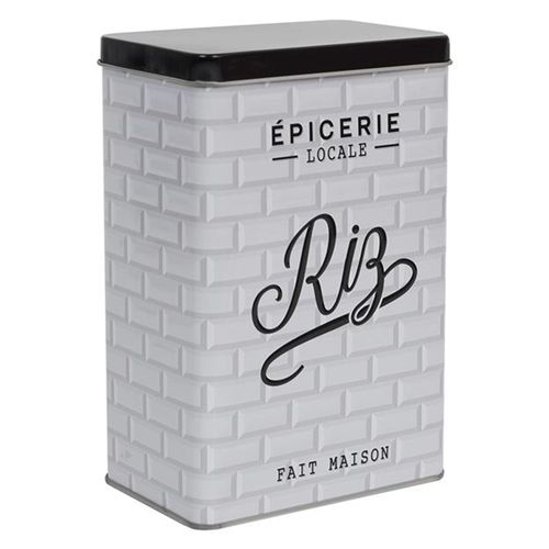 Boite de rangement riz 18 5x12x7 cm BROOKLYN