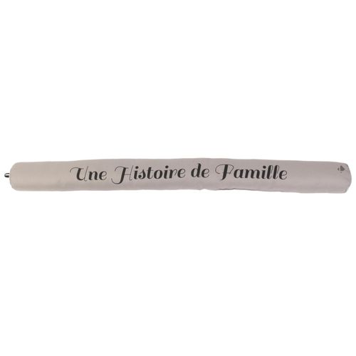 Boudin de porte 80 cm EN FAMILLE Gris Histoire de Famille