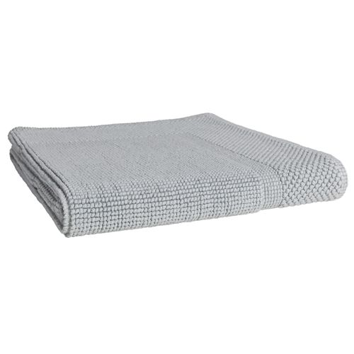 Tapis de bain 60x90 cm LOFTY gris Argent 1500 g/m2