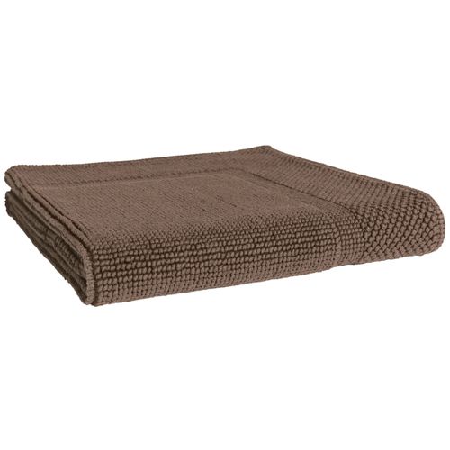 Tapis de bain 60x90 cm LOFTY marron Taupe 1500 g/m2