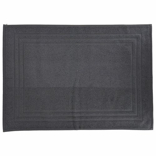 Tapis de bain 50x70 cm EFFICIENCE PURE noir Iron
