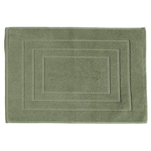 Tapis de bain coton 1000g/m2 collection NAÏA 60x40 cm vert Olive