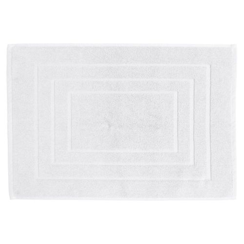 Tapis de bain coton 1000g/m2 collection NAÏA 60x40 cm Blanc