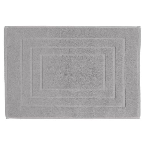 Tapis de bain coton 1000g/m2 collection NAÏA 60x40 cm gris Perle