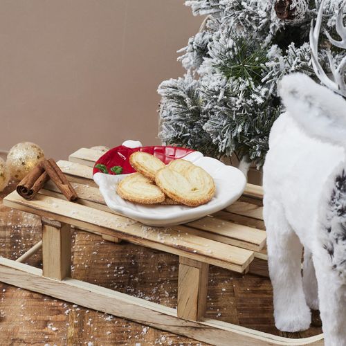 Plat En Céramique Collection Christmas Time Modèle Père Noel