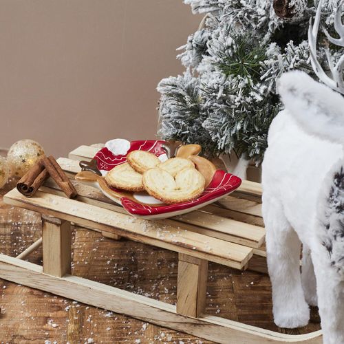 Plat En Céramique Collection Christmas Time Modèle Renne De Noel