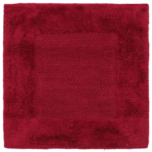 Tapis de bain 60x60 cm DREAM rouge Bordeaux 2100 g/m2