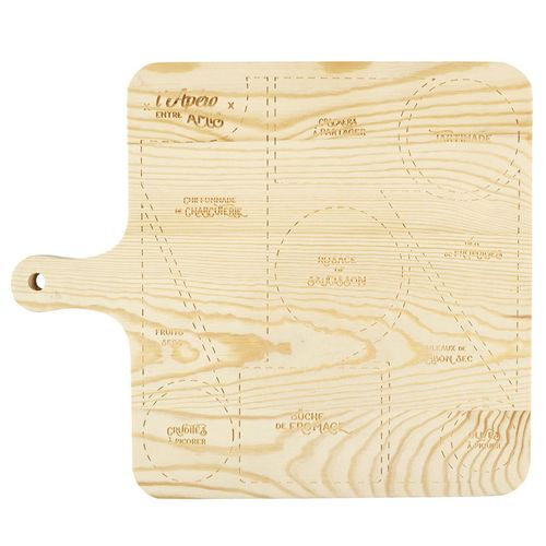 Planche De Présentation En Bois En Schima Collection Epicure Marron