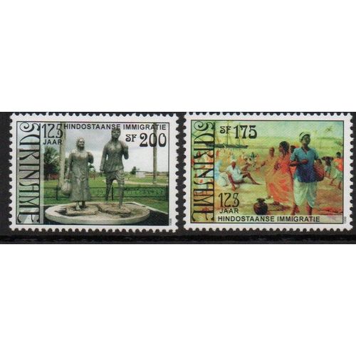 Surinam Timbres Immigration Hindoue 1998