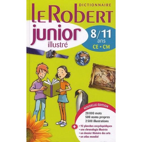 Le Robert Junior Illustré - 8/11 Ans Ce Cm