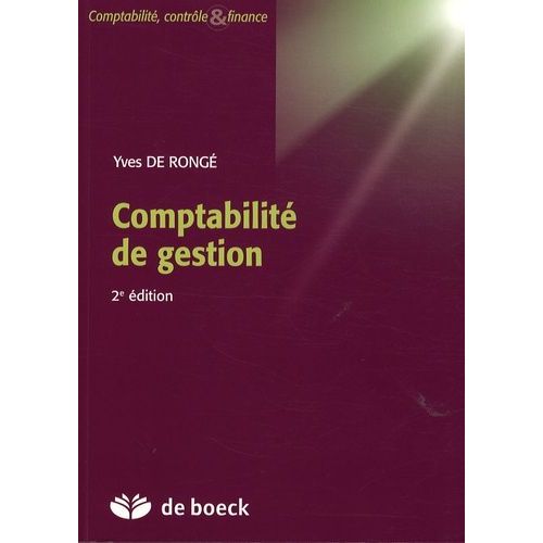 Comptabilité De Gestion