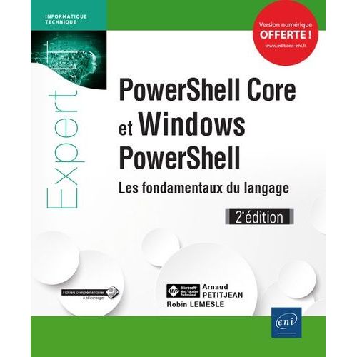 Powershell Core Et Windows Powershell - Les Fondamentaux Du Langage
