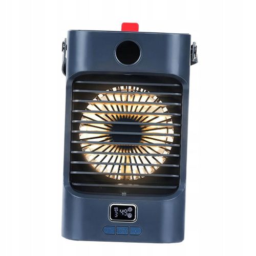 Climatiseur portable silencieux avec ventilateur bleu