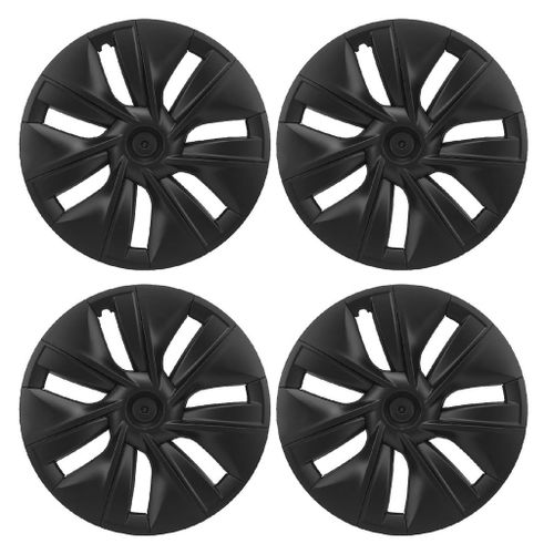 4 Pièces Enjoliveurs De Roue De Voiture Noir 19