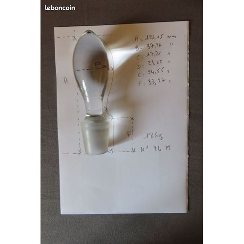 Bouchon Carafe 186g/24g
