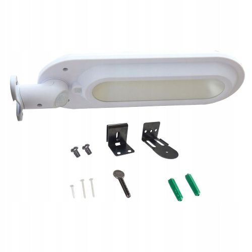 Lampadaire Solaire D'extérieur, Applique Murale À Led, Lumière Blanche Chaude