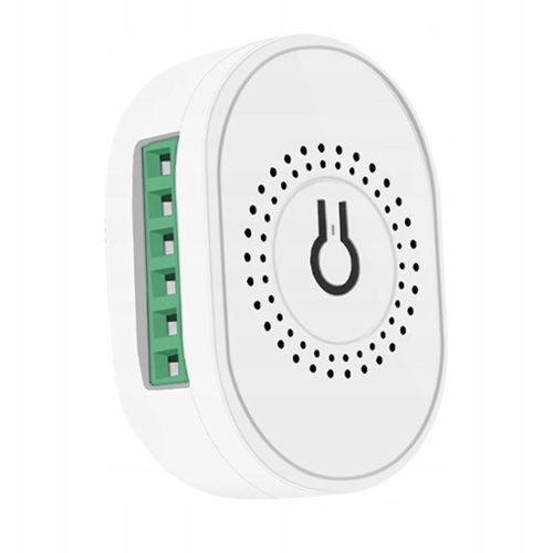 Module d'interrupteur intelligent miniature pour Tuya 10 A, blanc