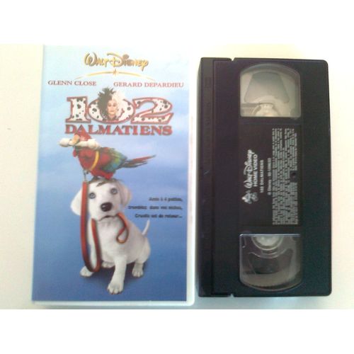 Cassette Video Vhs - 102 Dalmatiens - Glenn Close