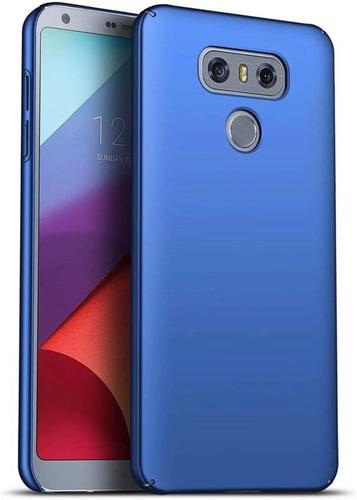 Compatible Avec Coque Lg G6 Anti Chute Pc Dur Silicone Antichoc Ultra Mince Anti Rayures Protecteur Étui Pour Téléphone Pour Lg G6 Cas Bleu