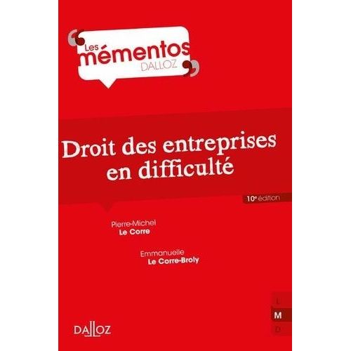 Droit Des Entreprises En Difficulté