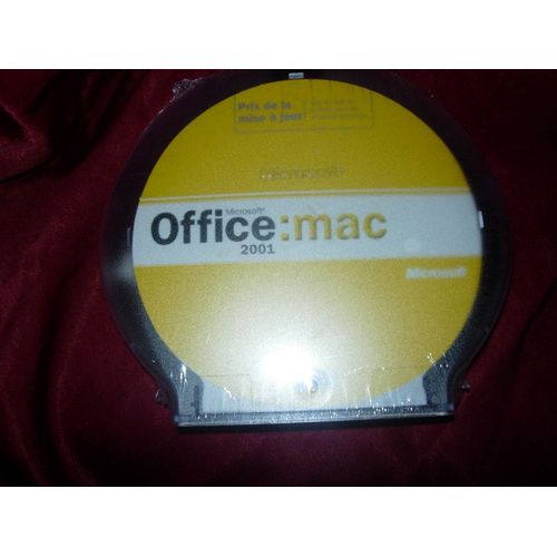 Microsoft Office 2001 - Pack De Boîtiers (Mise À Niveau De La Version) - 1 Utilisateur - Cd - Mac - Français)
