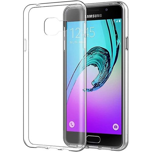 Coque Pour Samsung Galaxy A3 2016, Ultra Transparente Silicone En Gel Tpu Souple Coque De Protection Avec Absorption De Choc Et Anti-Scratch