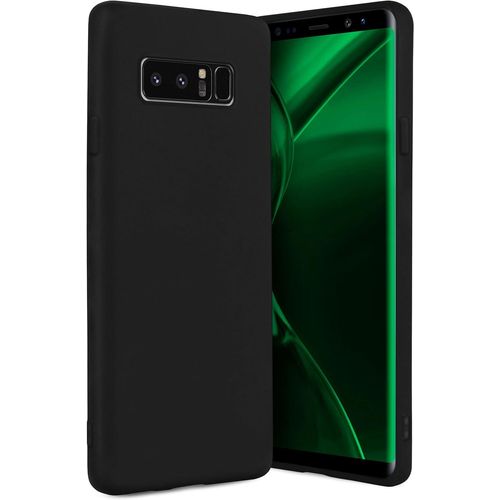 Coque Souple Slimshield Pro Compatible Samsung Galaxy Note8 Adhérente/Silicone+Tpu Noir