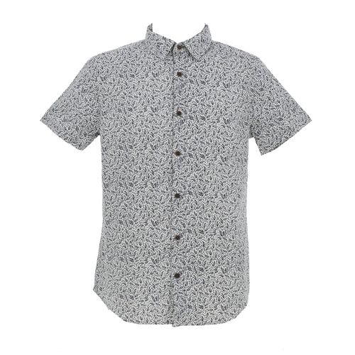 Chemise Manches Courtes Teddy Smith C-Loyd Mc Gris Anthracite Chiné M