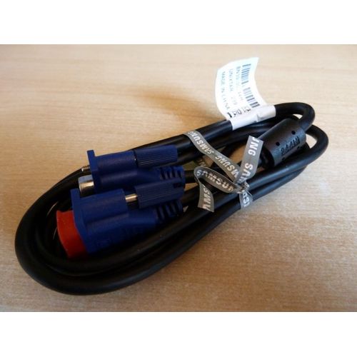 LOT DE 10 CORDONS VIDEO SAMSUNG VGA to VGA câble BN39-00244H - 1,50m