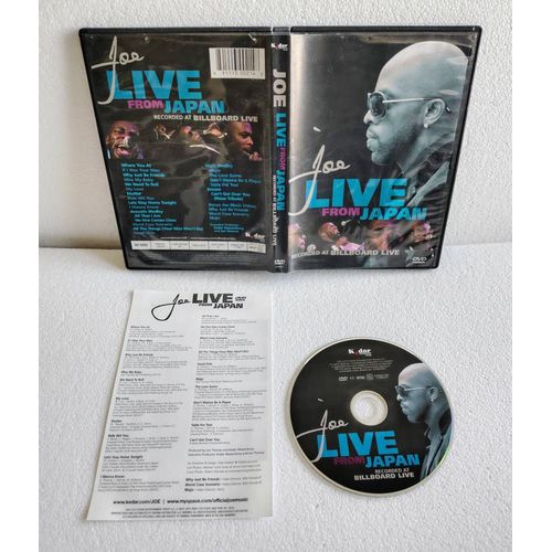 Joe Live From Japan - Dvd Musical Live