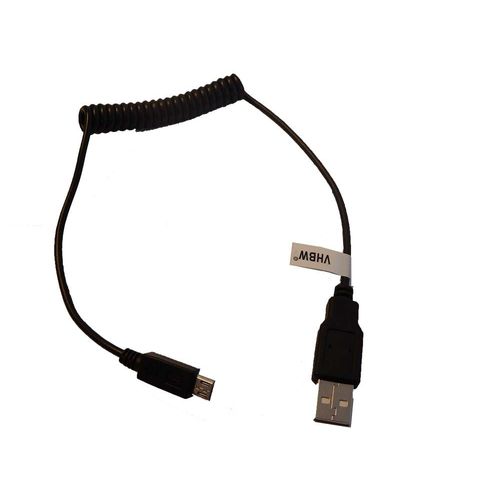 vhbw Câble micro-USB (USB-A vers micro-USB) compatible avec Sony DSC-HX99, DSC-RX100M5 (RX100 V), DSC-RX0 Ultra - Câble données 100 cm noir