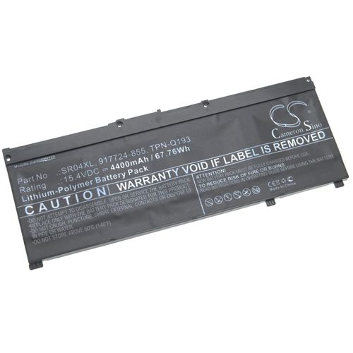vhbw Batterie remplacement pour HP 917678-1B1, 916678-171, 917724-855, 917678-271, 917678-2B1 pour ordinateur portable (4400mAh, 15,4V, Li-polymère)