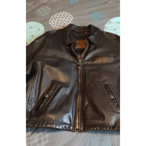 Veste Homme En Cuir Redskins Taille L