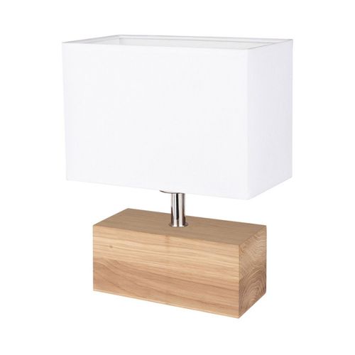 Lamp À Poser Almanzora, Marron, 12x22x27 Cm, Epikasa