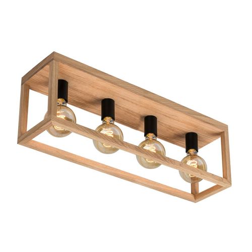 Plafonnier Filippo, Marron, 20x68x25 Cm, Epikasa