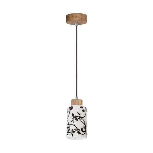 Suspension Eusebio, Marron, 10x10x110 Cm, Epikasa
