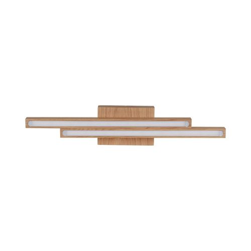 Plafonnier Guadalupa, Marron, 54,5x10x6,5 Cm, Epikasa