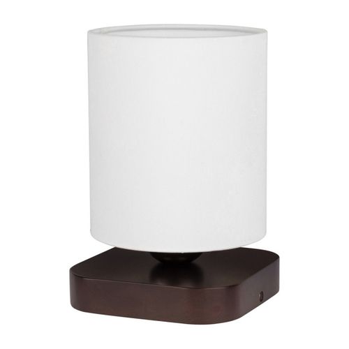 Lamp À Poser Alberche, Marron, 13,5x13,5x20 Cm, Epikasa