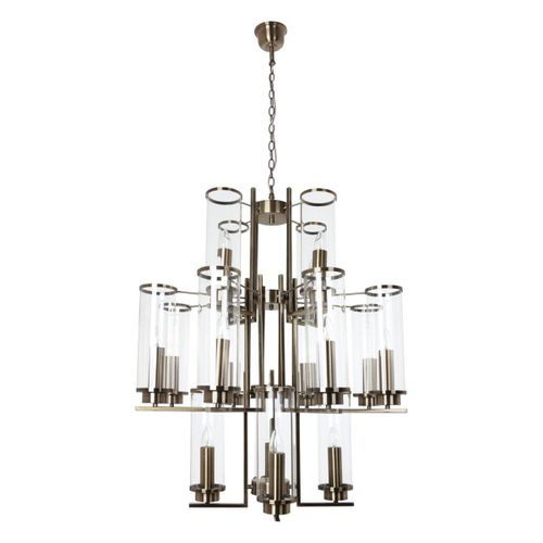 Suspension Missisipi, Argent, 77x77x160 Cm, Epikasa
