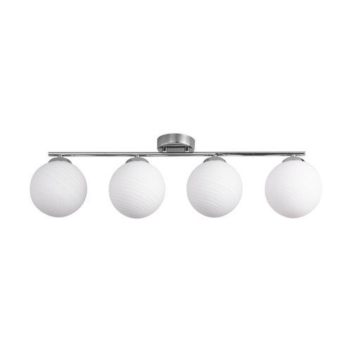 Plafonnier Beda, Blanc, 15x77x21 Cm, Epikasa