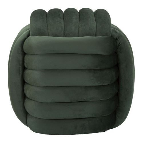 Pouf Coude 6, Vert, 45x45x45 Cm, Epikasa