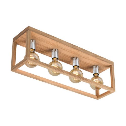 Plafonnier Filippo, Marron, 20x68x25 Cm, Epikasa
