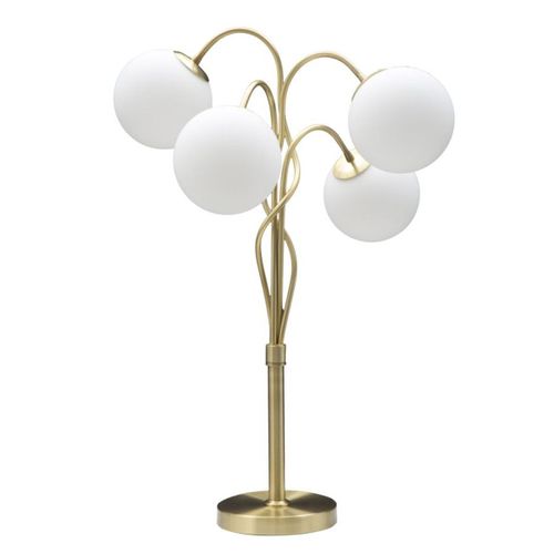 Lampadaire Mf207, Or, 53x53x74 Cm, Epikasa