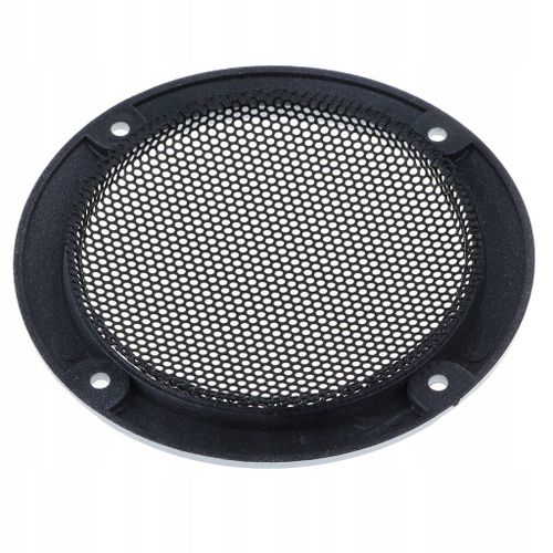 Cache haut-parleur audio 3 pouces Cercle noir décoratif