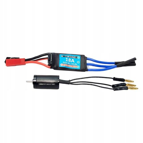 Moteur brushless ESC Combo étanche 18A 1222