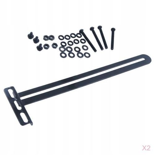 2 pièces Support de montage pour ventilateur de carte graphique à soufflage latéral