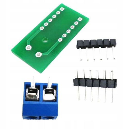 Connecteur Dupont 2,54 mm 2 broches vers 2 rangées 6 broches femelle/mâle