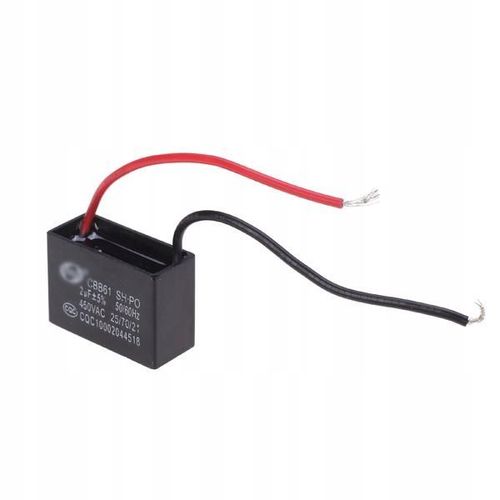 Moteur à film polypropylène 450 V 2 uF 50/60 pour ventilateur CBB6